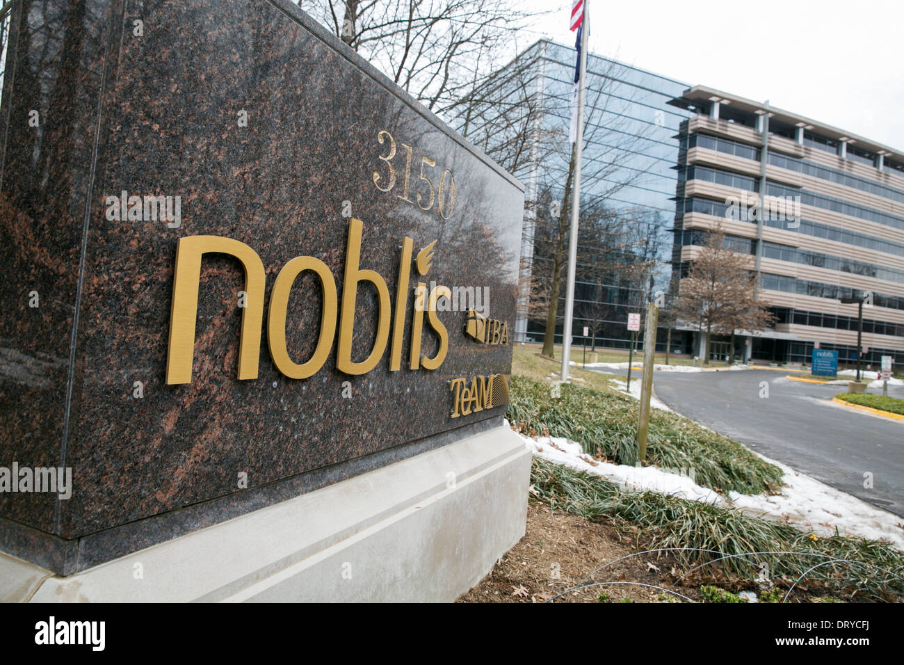 The headquarters of Noblis in Falls Church, Virginia Stock Photo Alamy