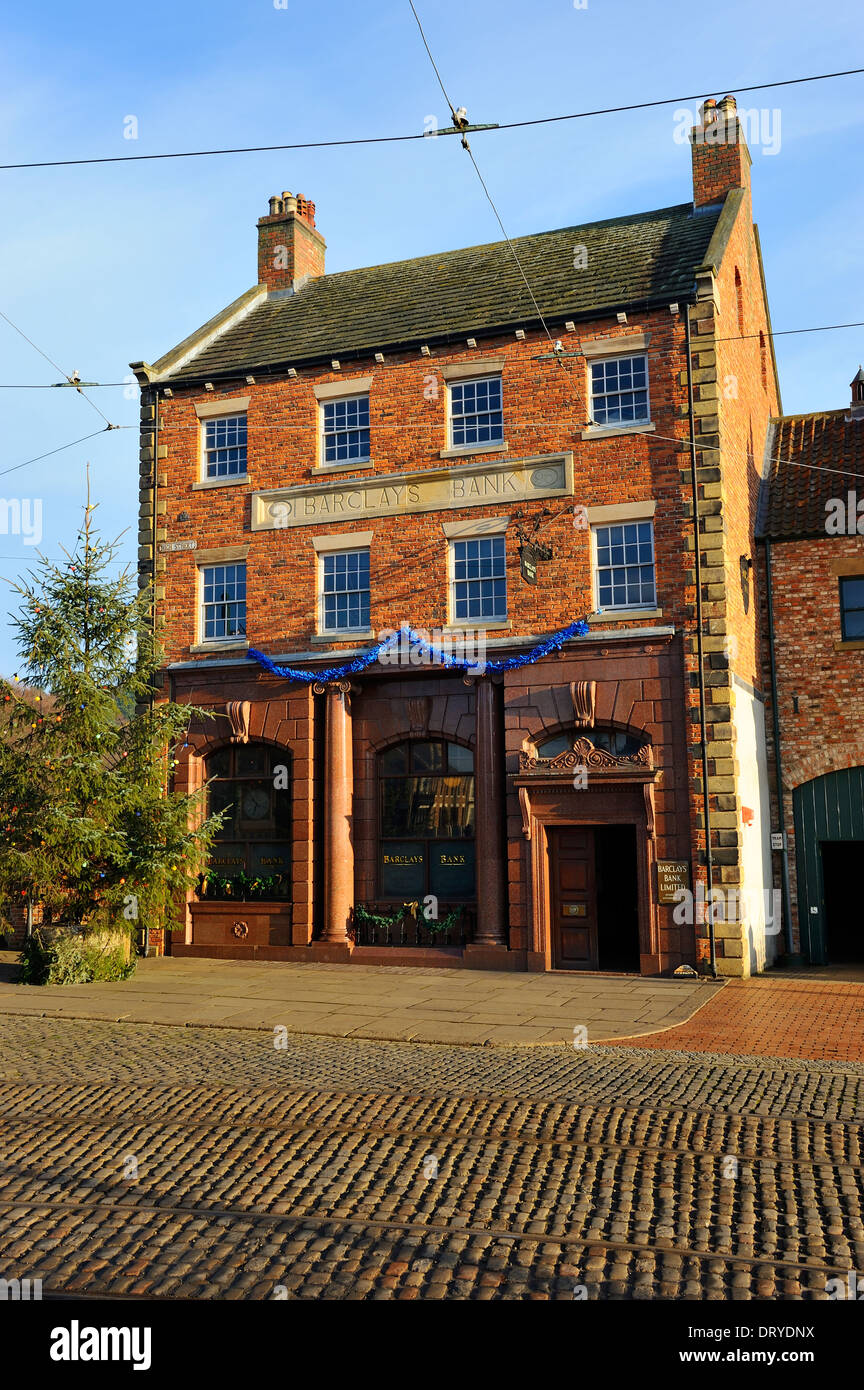 The Bank Beamish Open Air Museum, County Durham, England Stock Photo