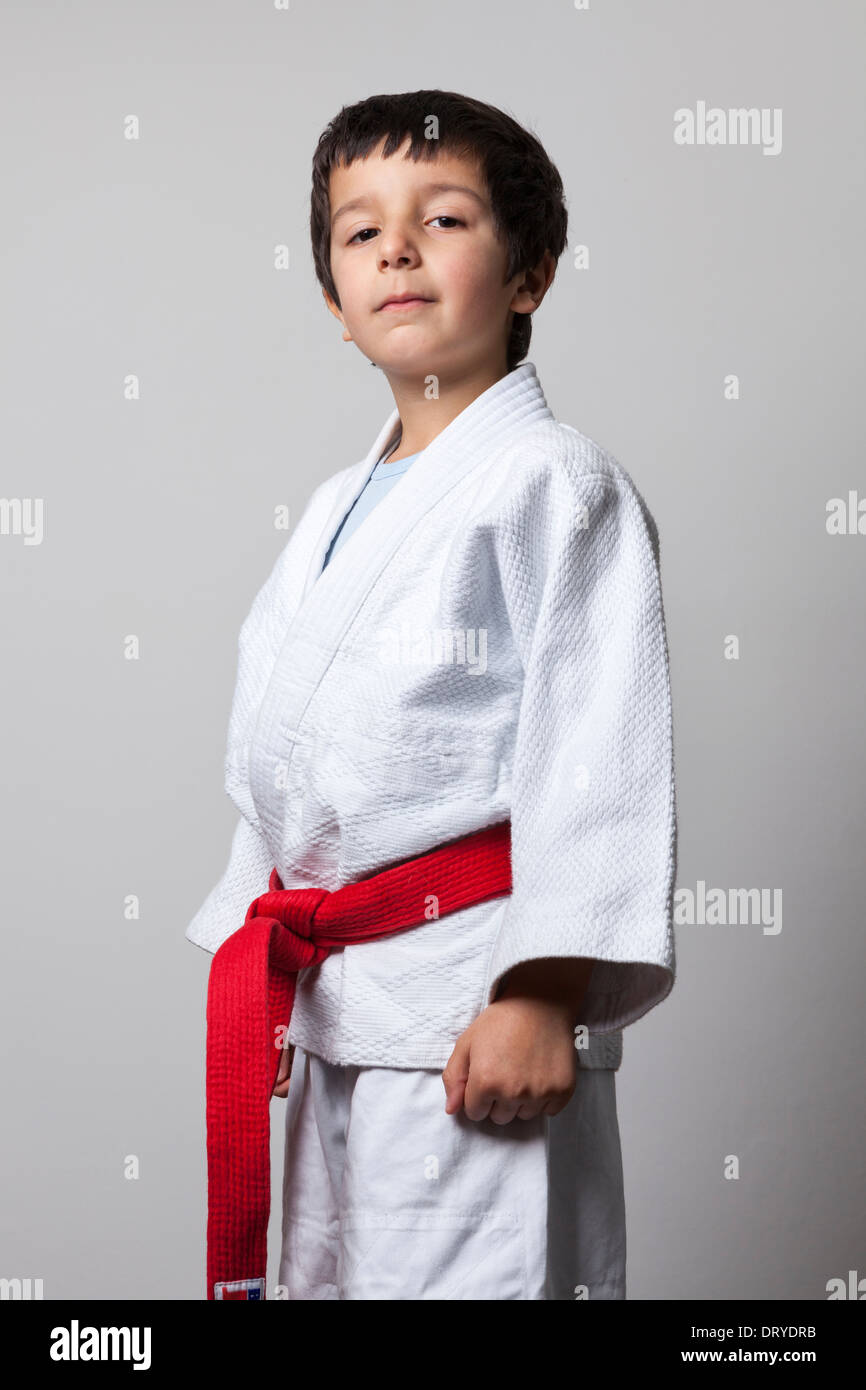 & years boy in kimono Stock Photo
