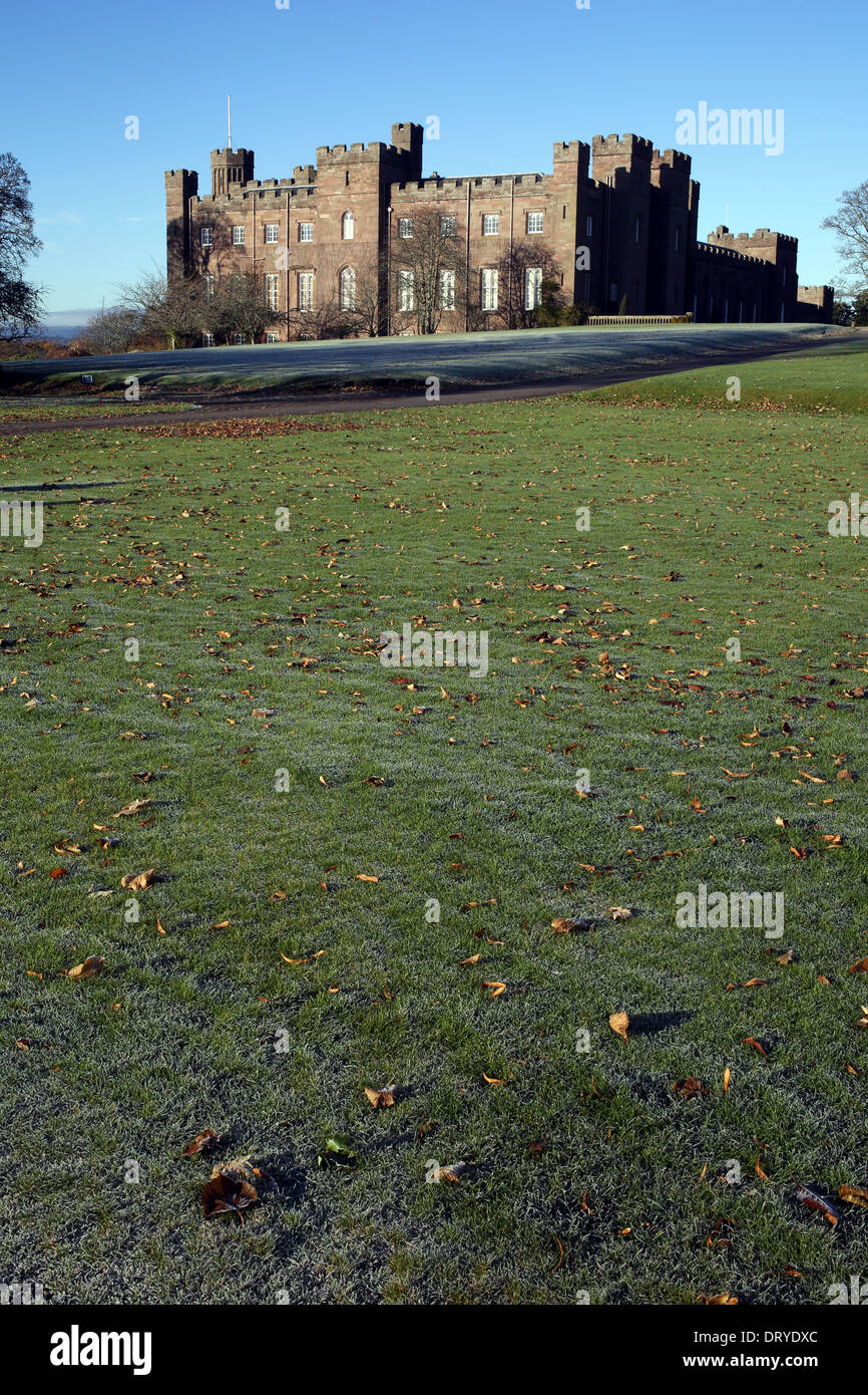 Scone palace Category A listed historic house at Scone Scone