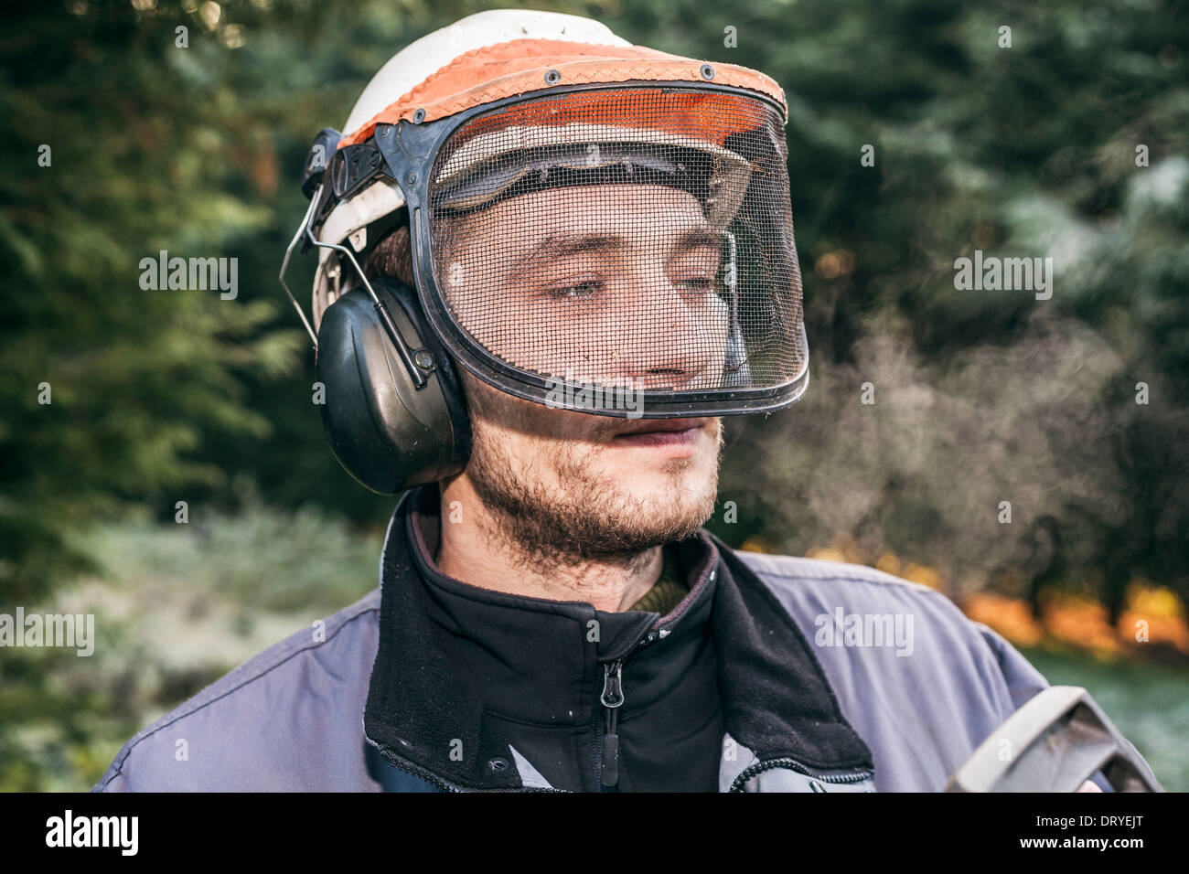 Wearing safety helmet hi-res stock photography and images - Alamy
