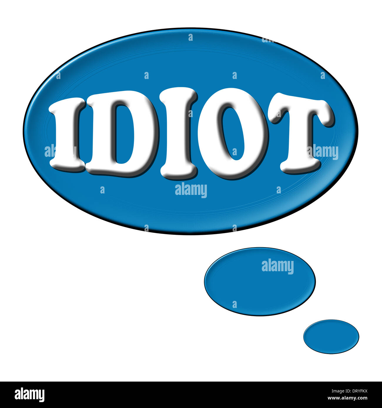 thoughts-idiot-hi-res-stock-photography-and-images-alamy