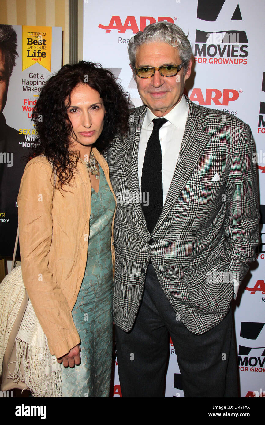 Michael Nouri at the AARP Movies for Grownups Awards Luncheon, Peninsula Hotel, Beverly Hills, CA 02-12-13 Stock Photo