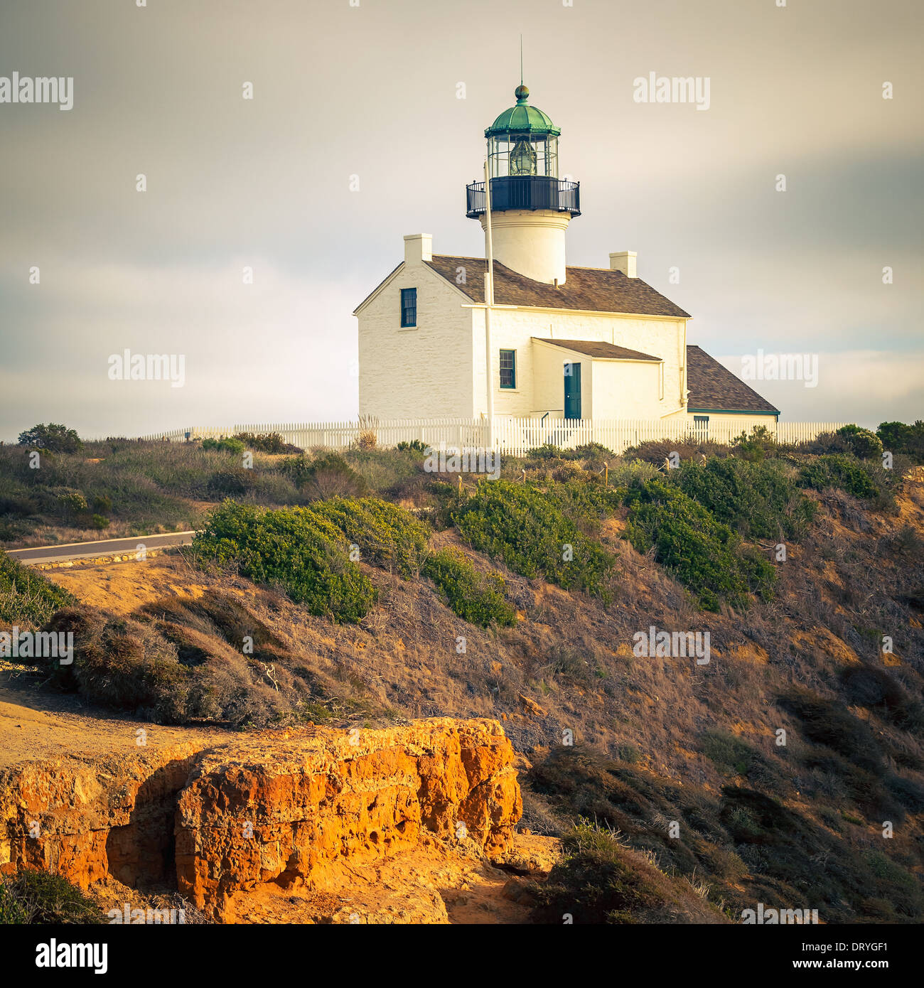 Point Loma Lighthouse Stock Photo Alamy