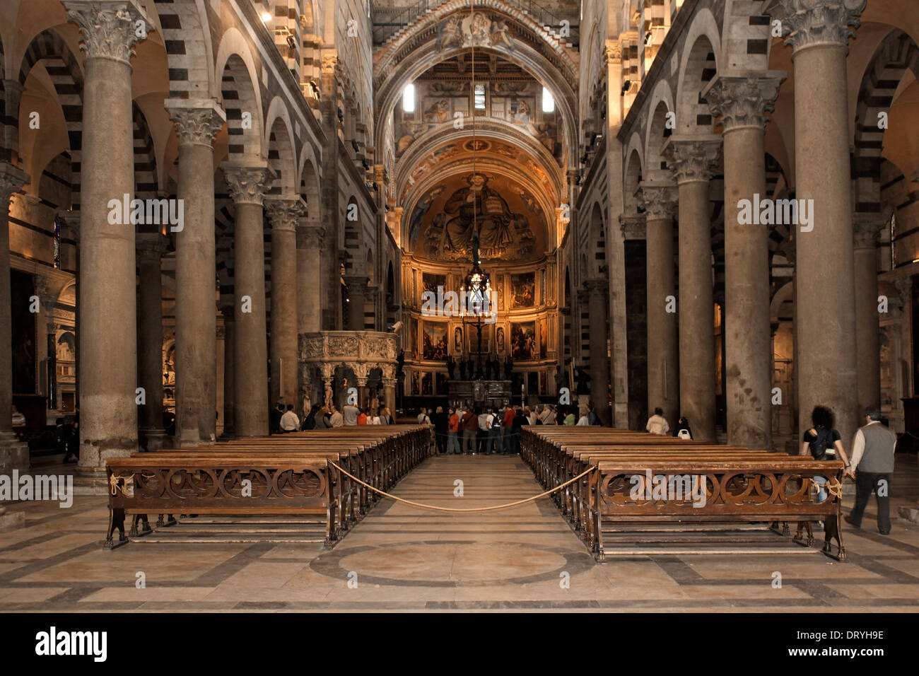 Interior Of The Duomo Di Pisa Central Nave Stock Photo Alamy Interior Of The Duomo Di Pisa Central Nave Stock Photo Alamy