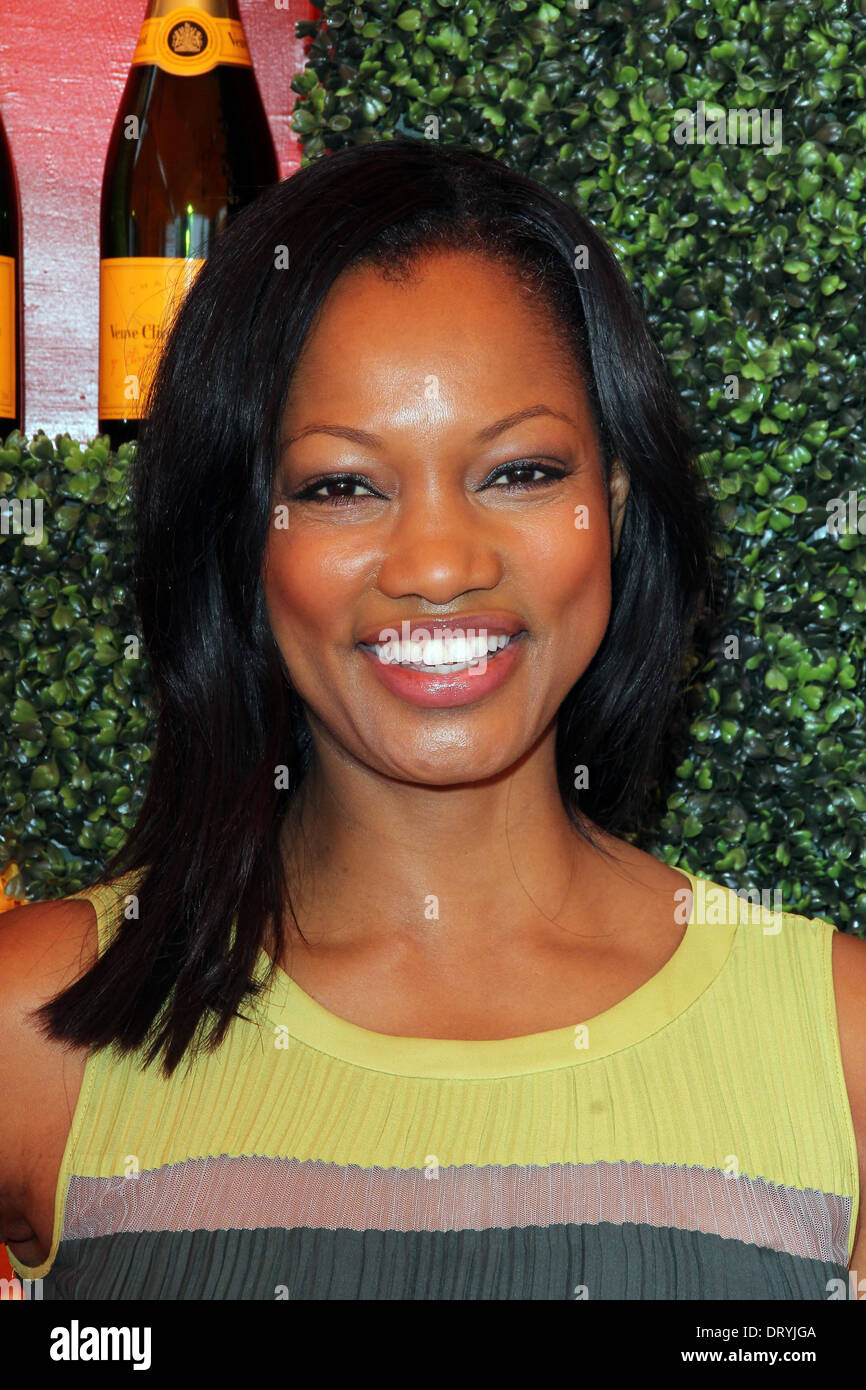 Garcelle Beauvais at the 3rd Annual Veuve Clicquot Polo Classic, Will Rogers State Historic Park, Pacific Palisades, CA 10-06-12 Stock Photo