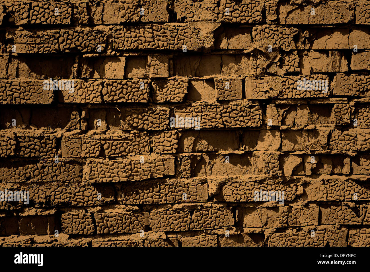 brick wall, sepia Stock Photo - Alamy
