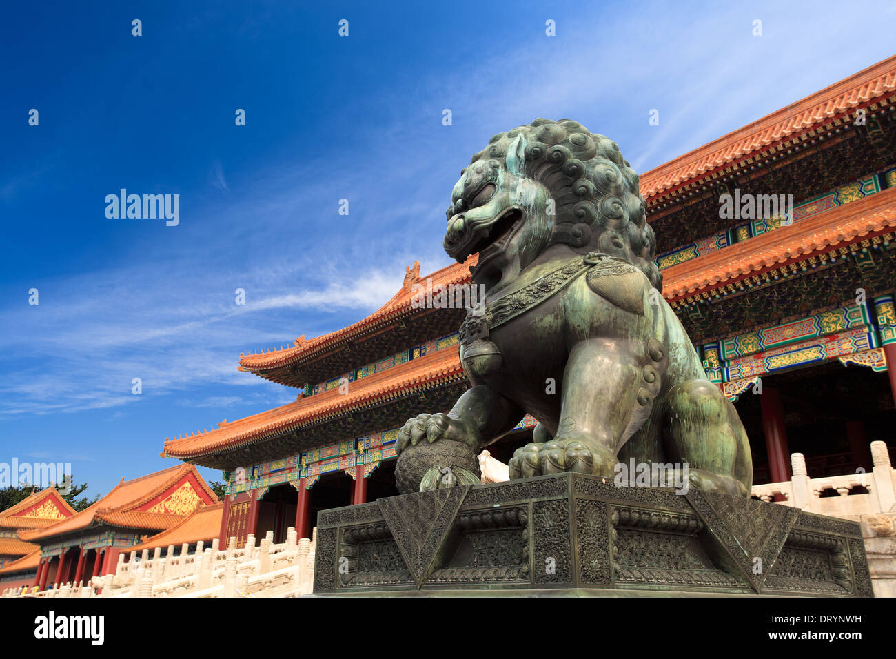 the forbidden city, China Stock Photo