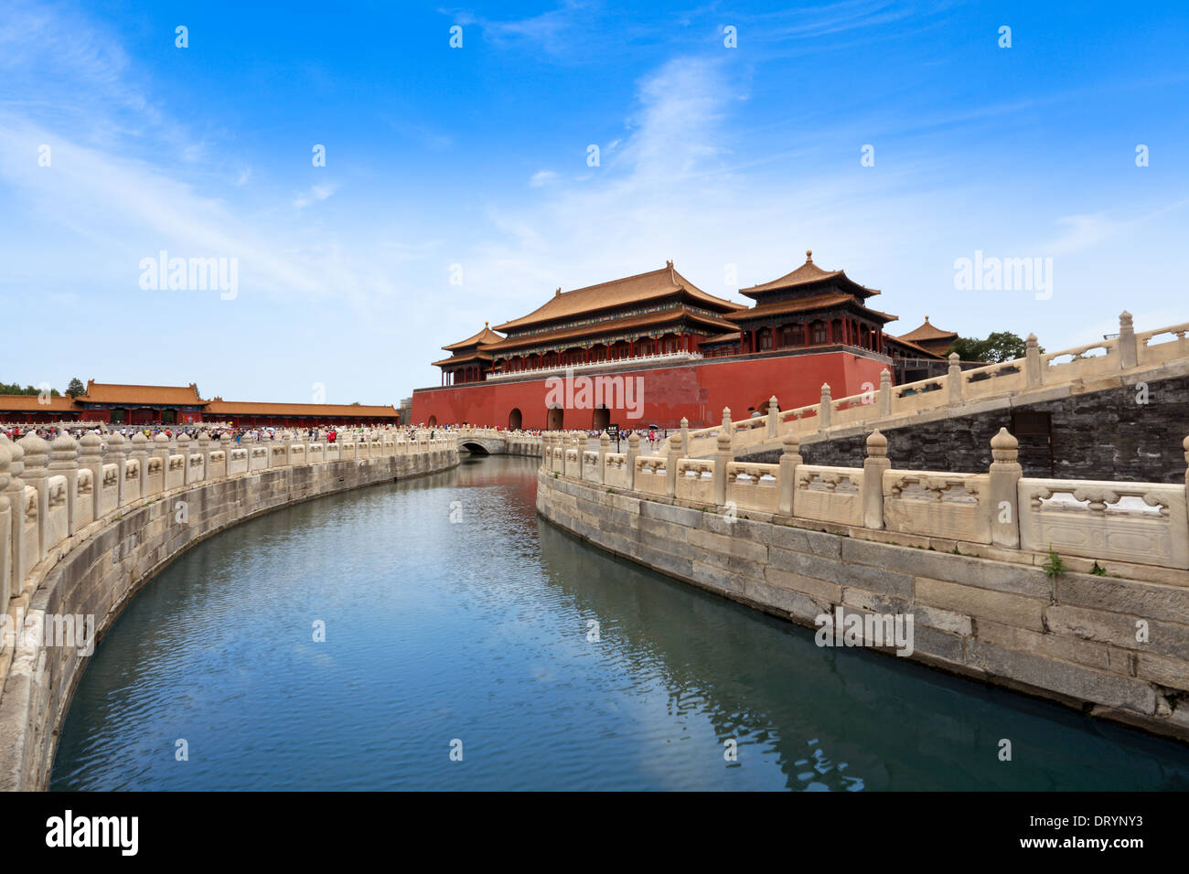 the forbidden city Stock Photo