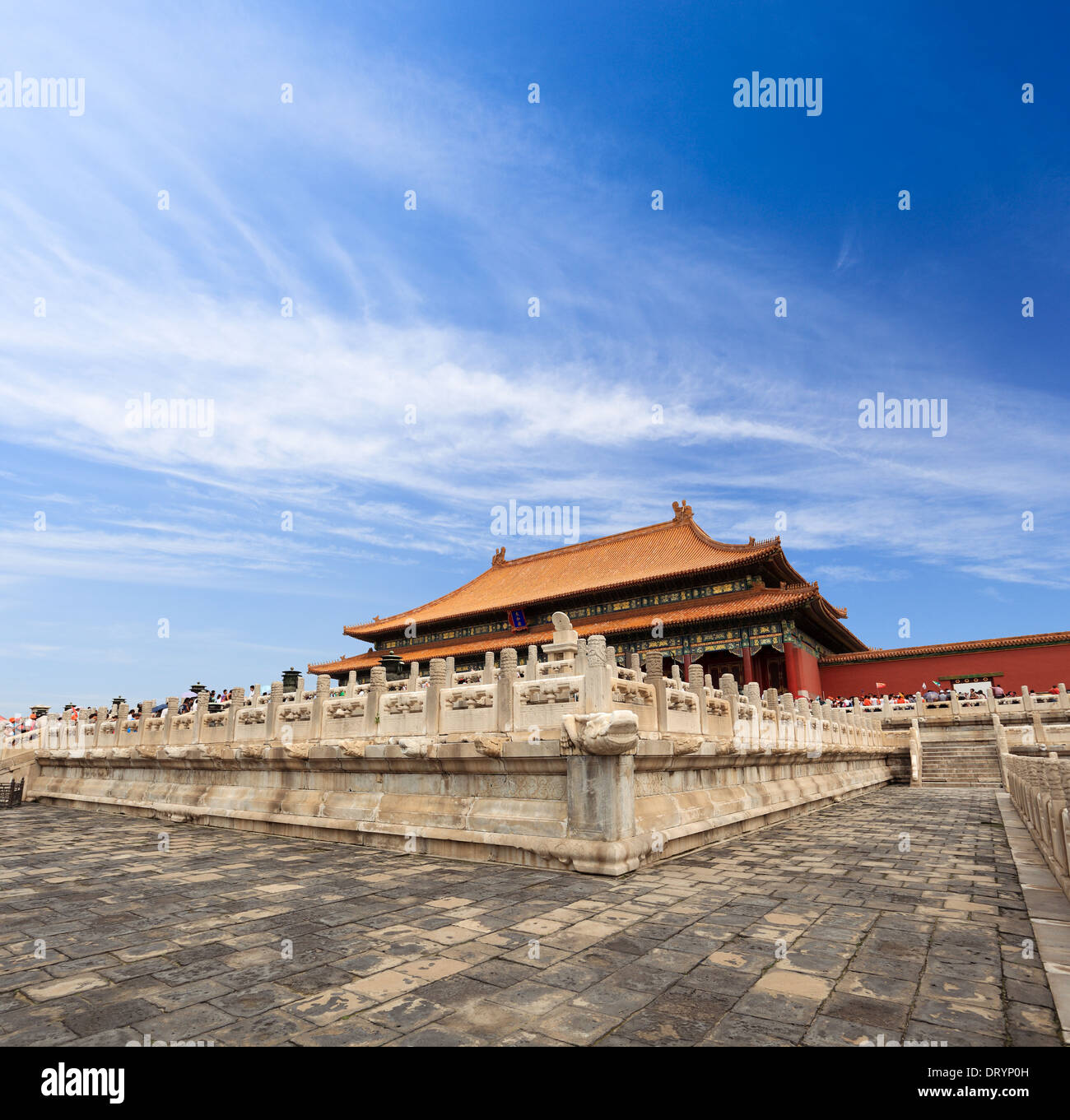 forbidden city of China Stock Photo