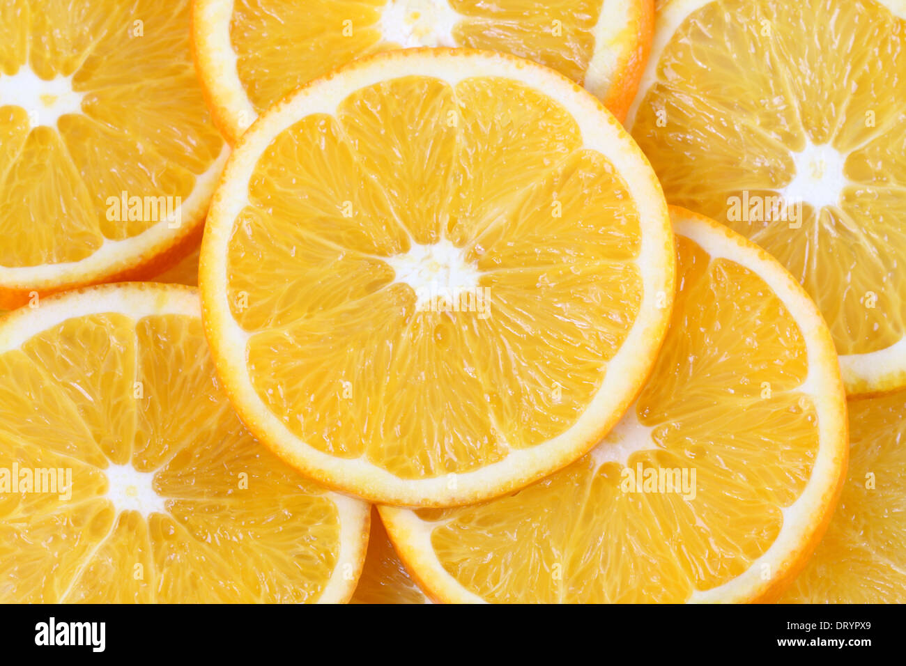 orange slices Stock Photo