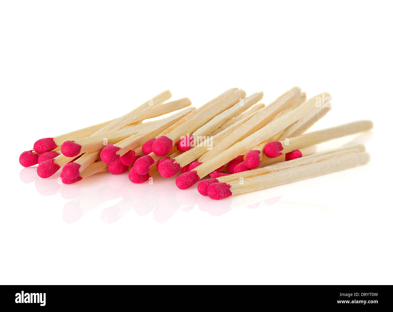 matches isolated on a white background Stock Photo