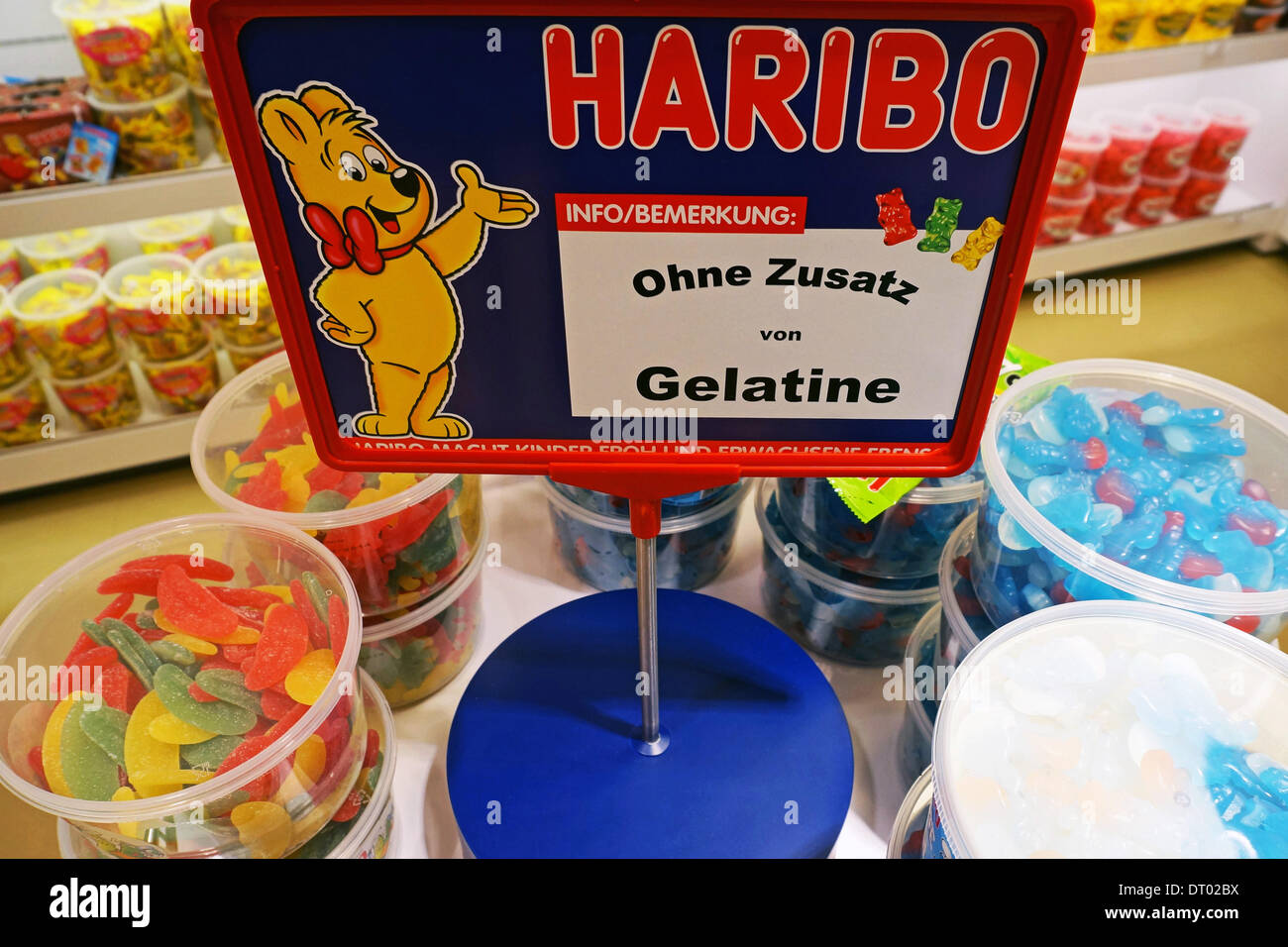 Germany: Haribo store in the center of Bonn Stock Photo