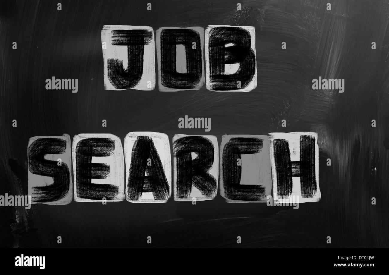 Job Search Concept Stock Photo