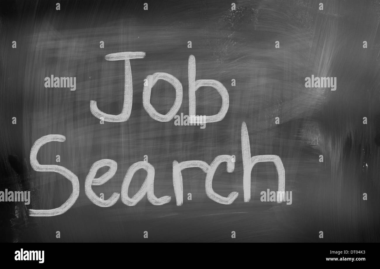 Job Search Concept Stock Photo