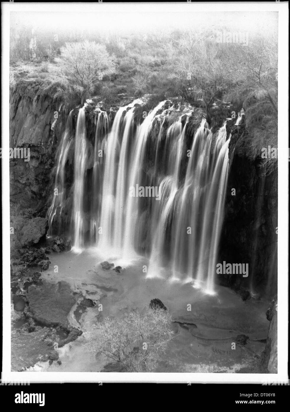 Bridal Veil Falls, Cataract Canyon, Havasu Canyon, Arizona, ca.1900