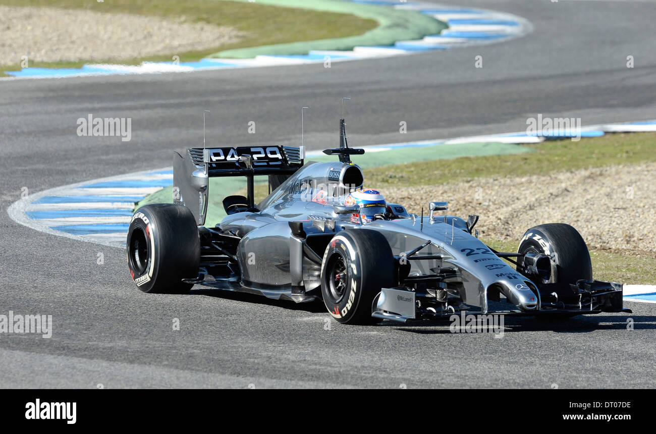 Button gbr mclaren mp4 29 during hi-res stock photography and images - Alamy