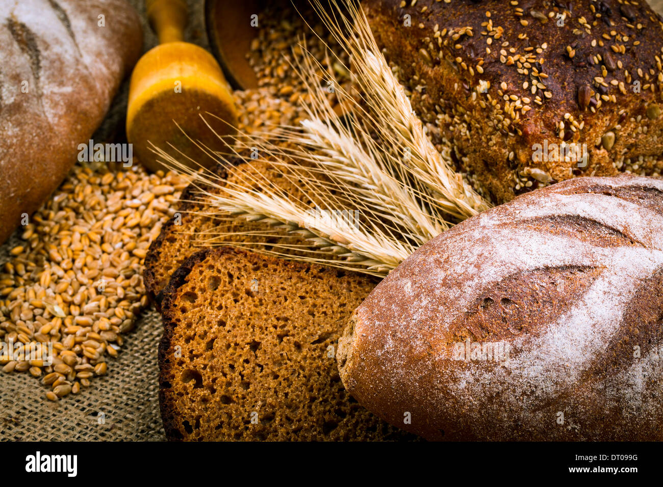 background from fresh white bread Stock Photo Alamy