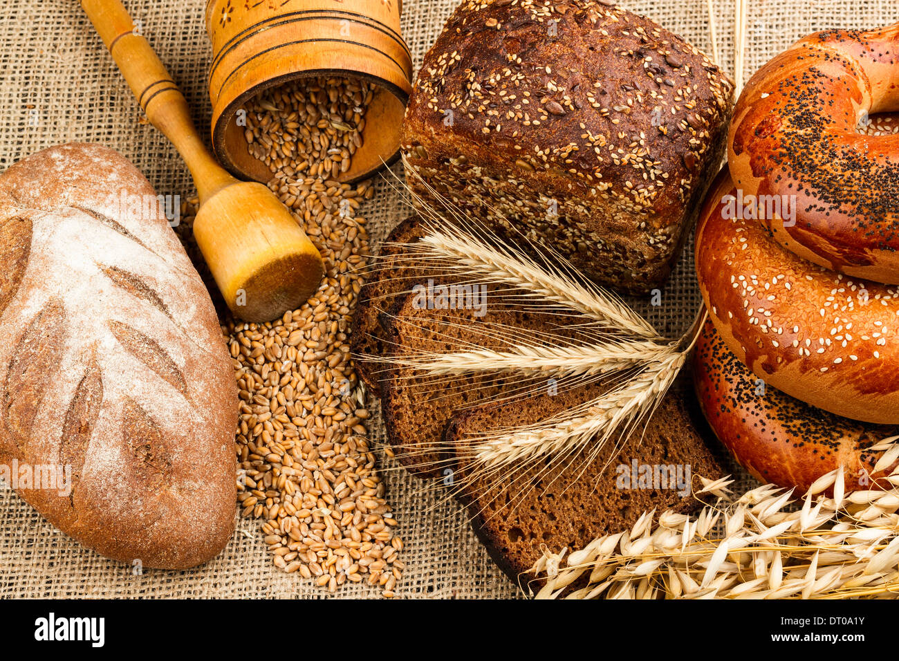 background from fresh white bread Stock Photo - Alamy