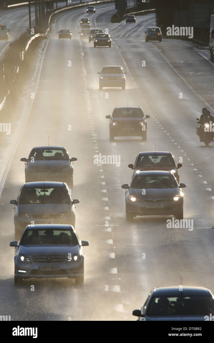 Busy main trunk road a14 hi-res stock photography and images - Alamy