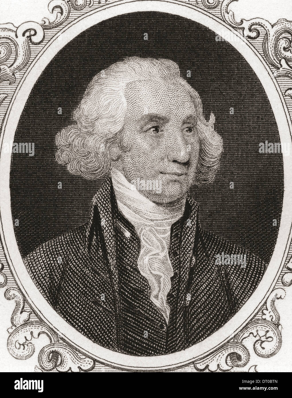 Philip John Schuyler, 1733 –1804. General in the American Revolution Stock Photo