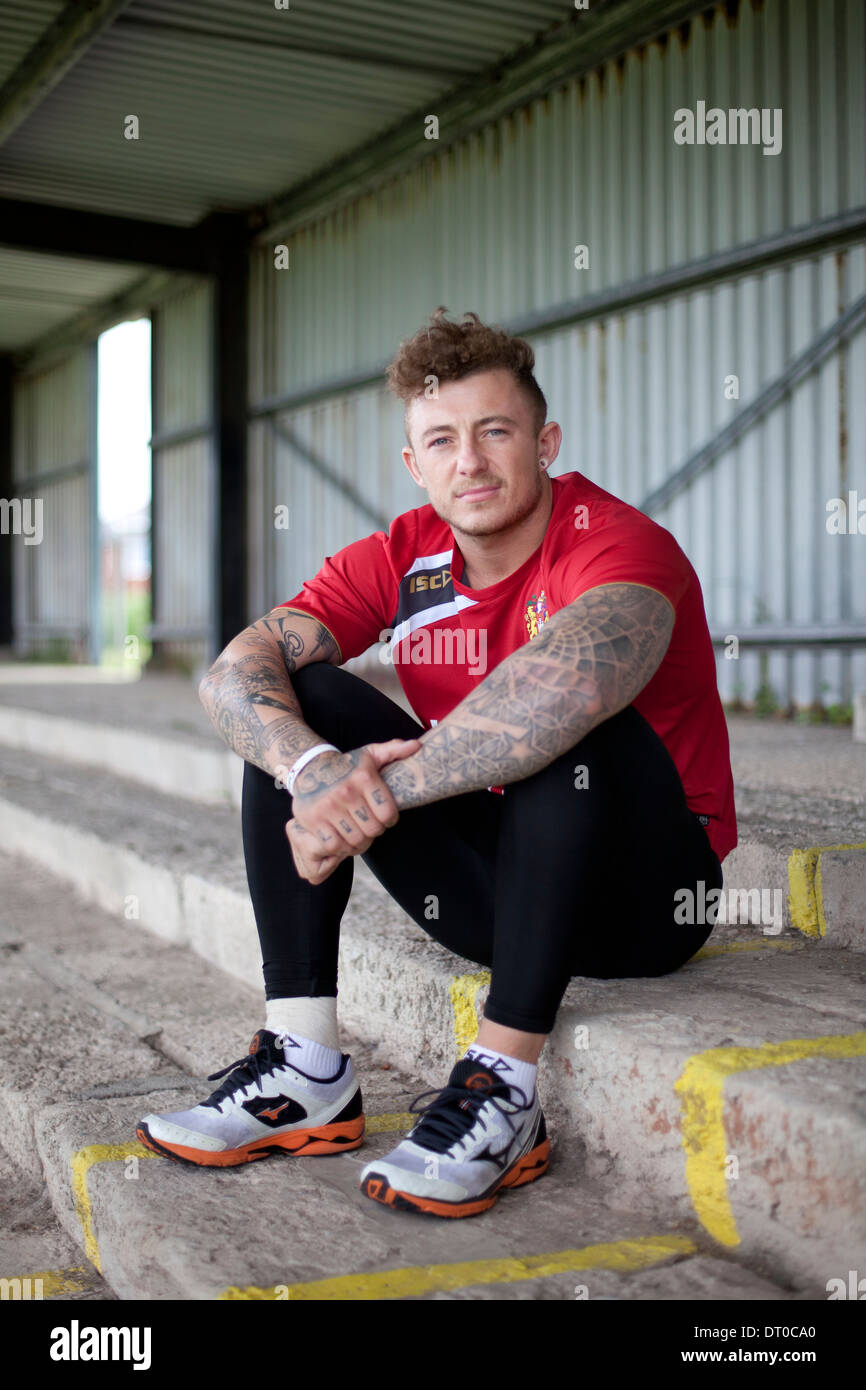 Josh Charnley, Wigan Warriors Rugby League Stock Photo