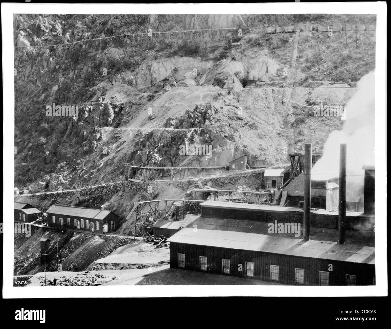 Copper mining town, Bisbee, Arizona, ca.1900 Stock Photo Alamy