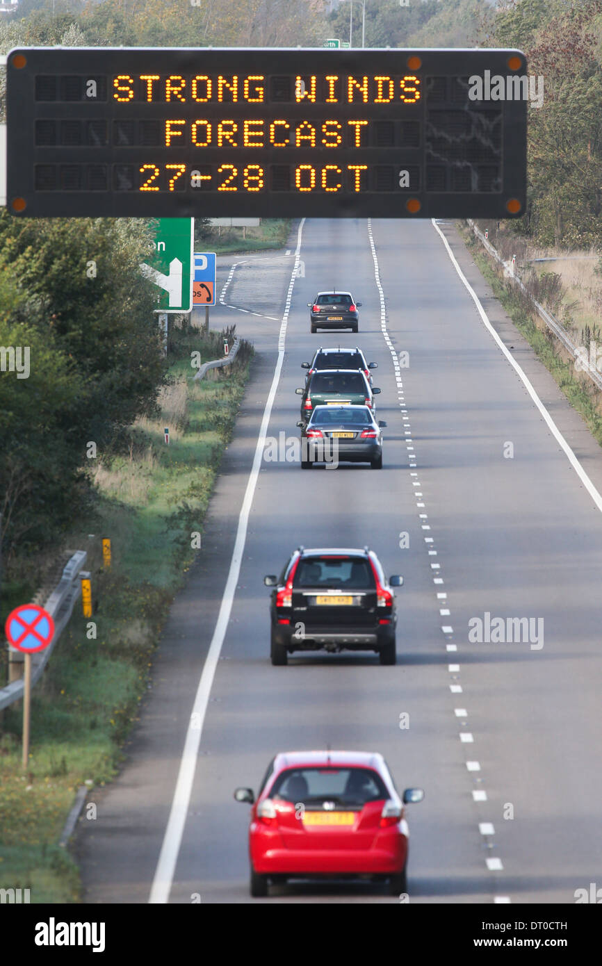 A1 motorway cambridgeshire hi-res stock photography and images - Alamy