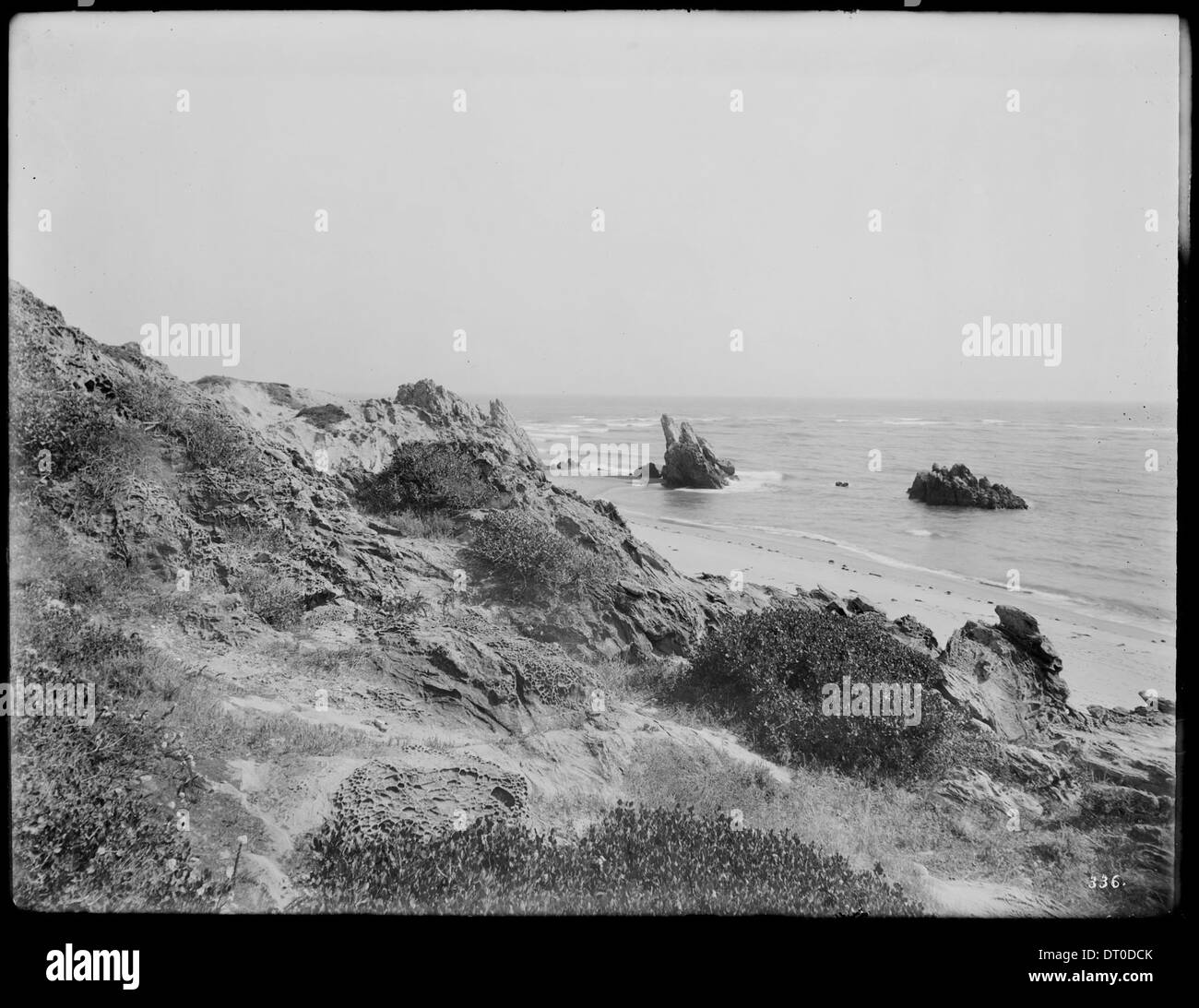 Del Mar Beach in Corona del Mar, ca.1910 Stock Photo - Alamy