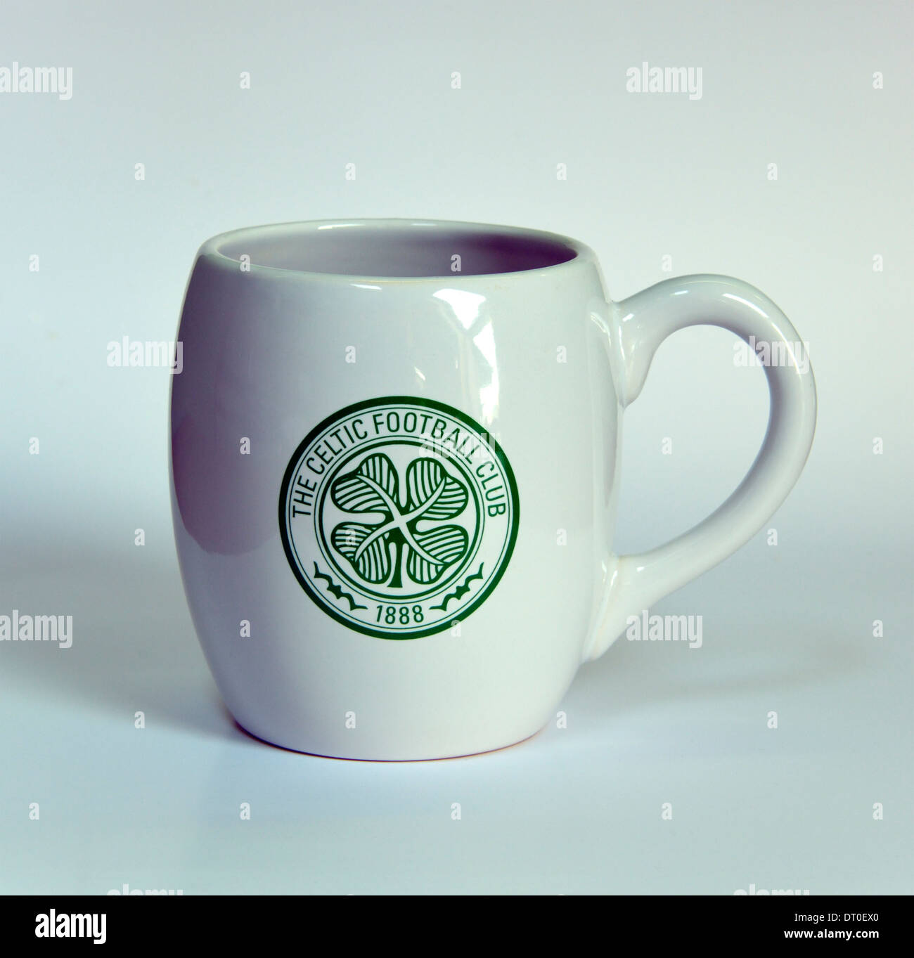 The Celtic Football Club 1888 souvenir ceramic mug. Stock Photo