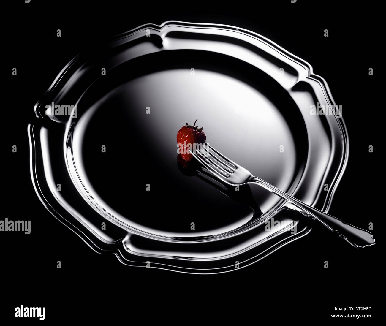 Silver plate hi-res stock photography and images - Alamy