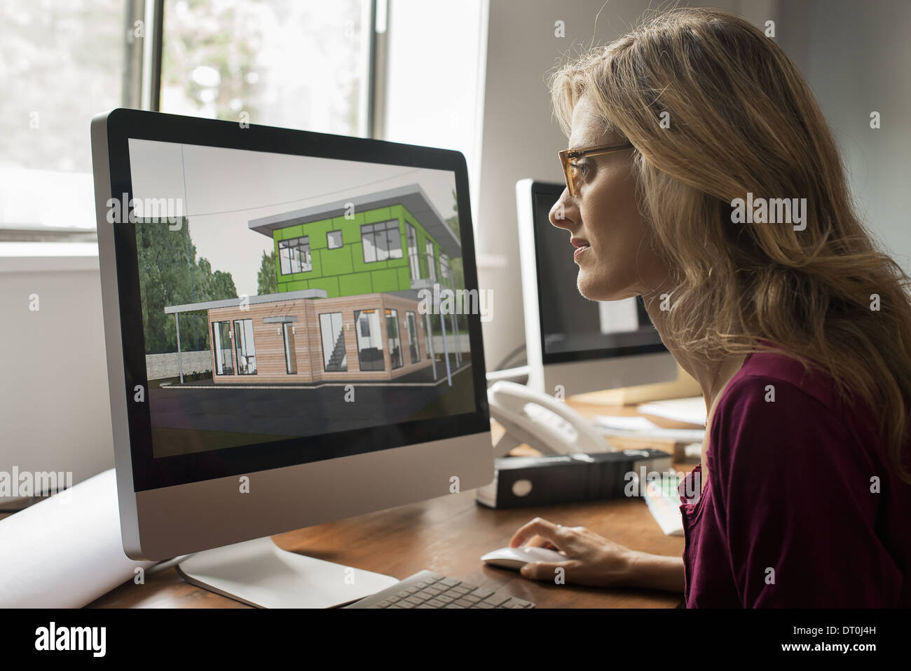 Woodstock New York USA Architects discussing green construction project