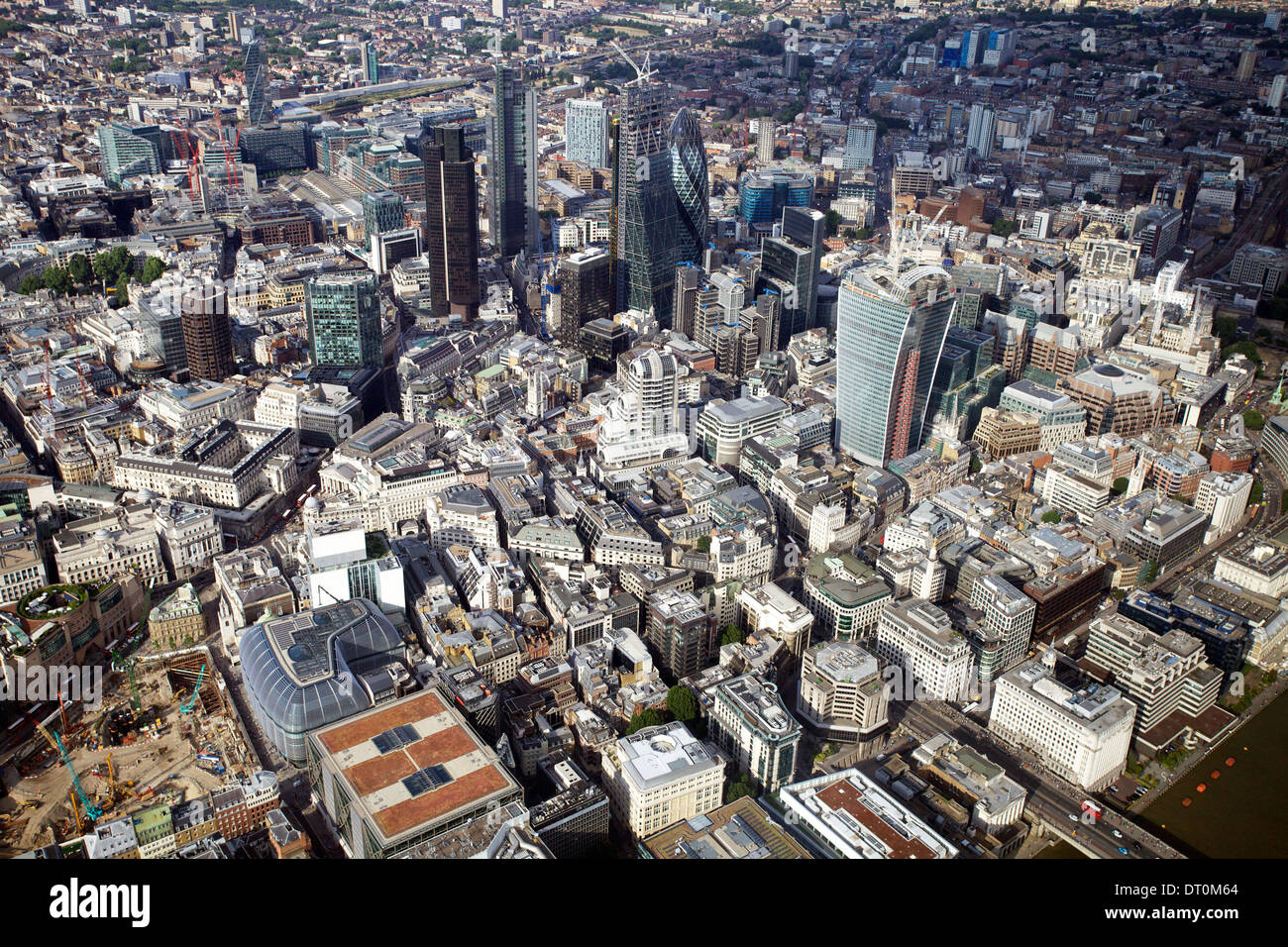 London city square mile aerial hires stock photography and images Alamy