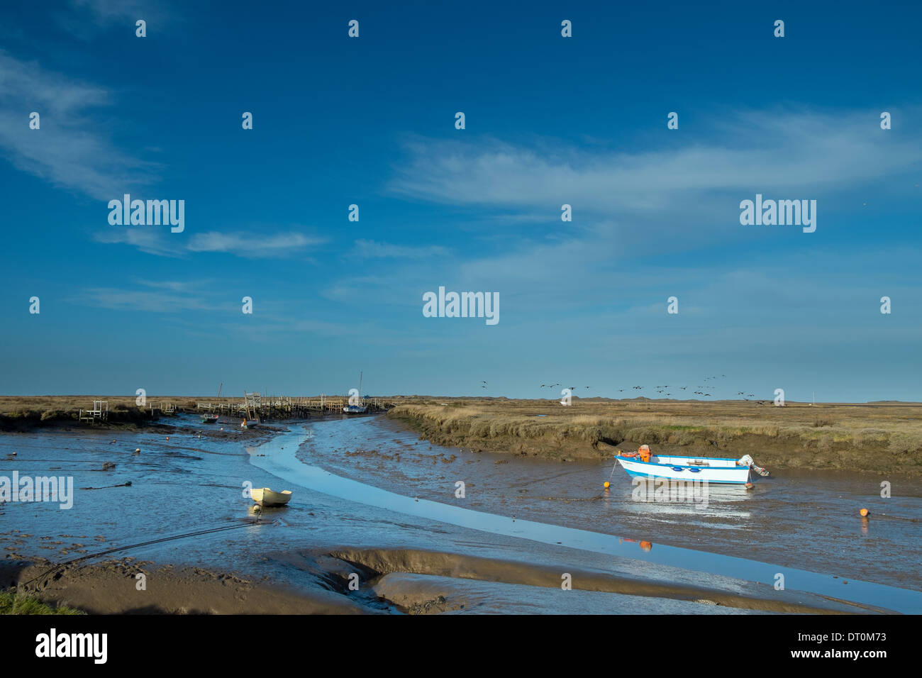 Morston creek Stock Photo