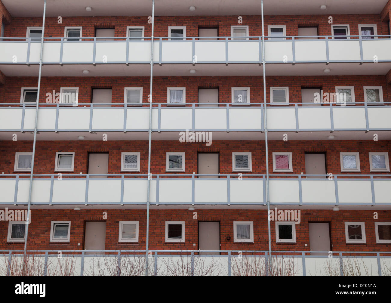 modern apartment building in kiel,germany Stock Photo Alamy