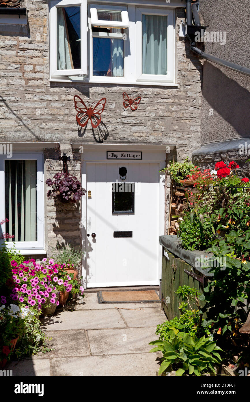 Ivy Cottage, Somerton, Somerset Stock Photo Alamy