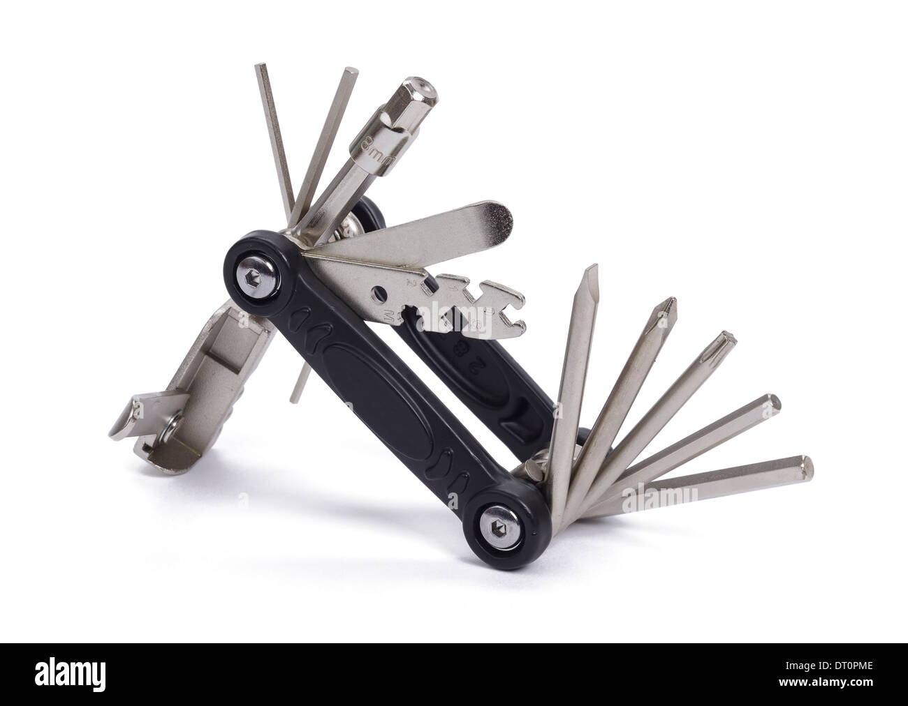 Multi tool set for cyclists Stock Photo