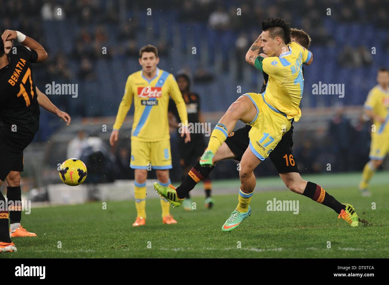 Marek hamsik roma hi-res stock photography and images - Alamy
