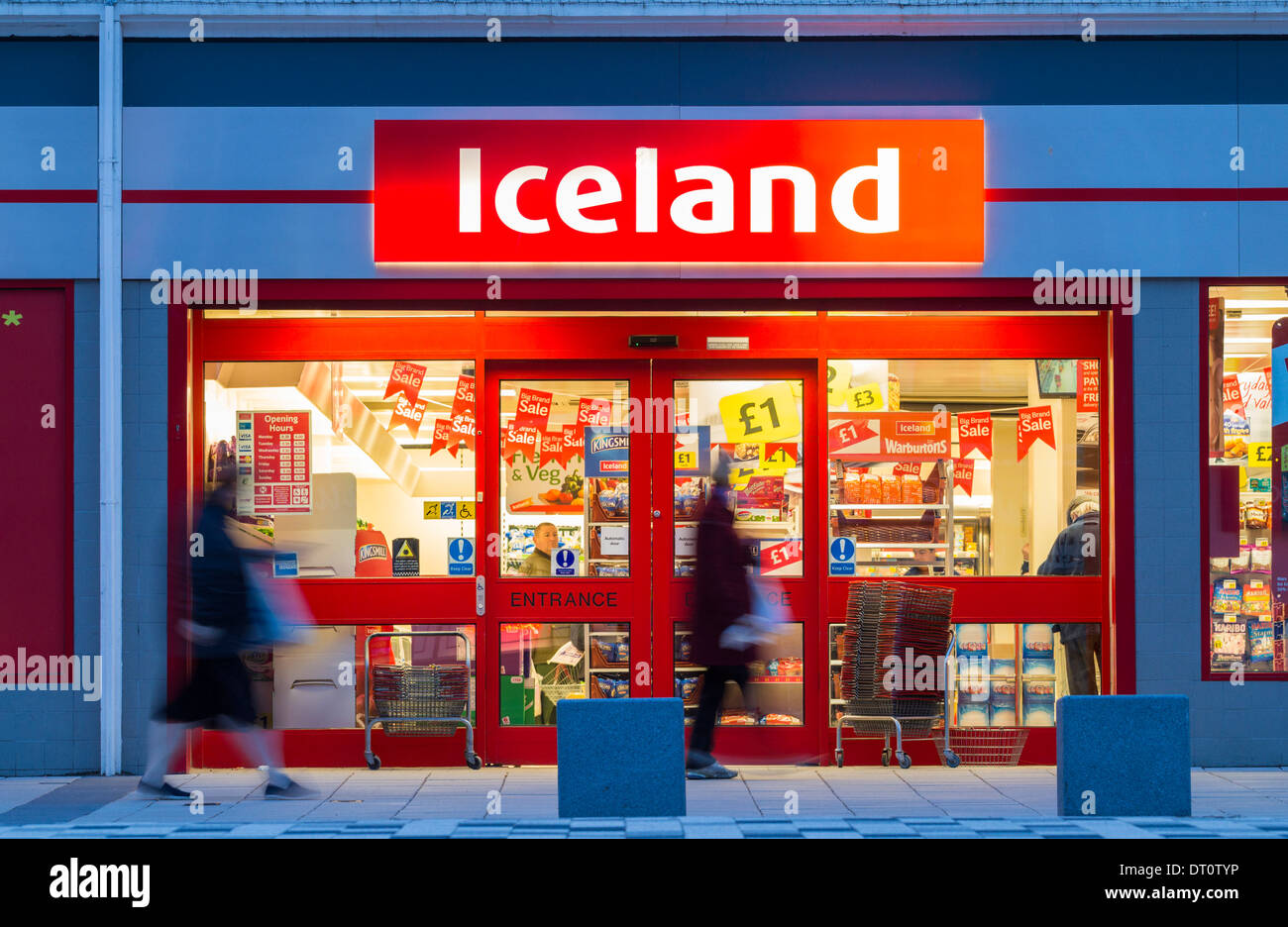 Iceland shop hires stock photography and images Alamy