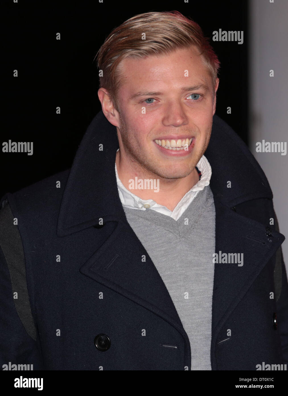 London, UK, 5th February 2014 Rob Beckett arrives at The World Premiere ...