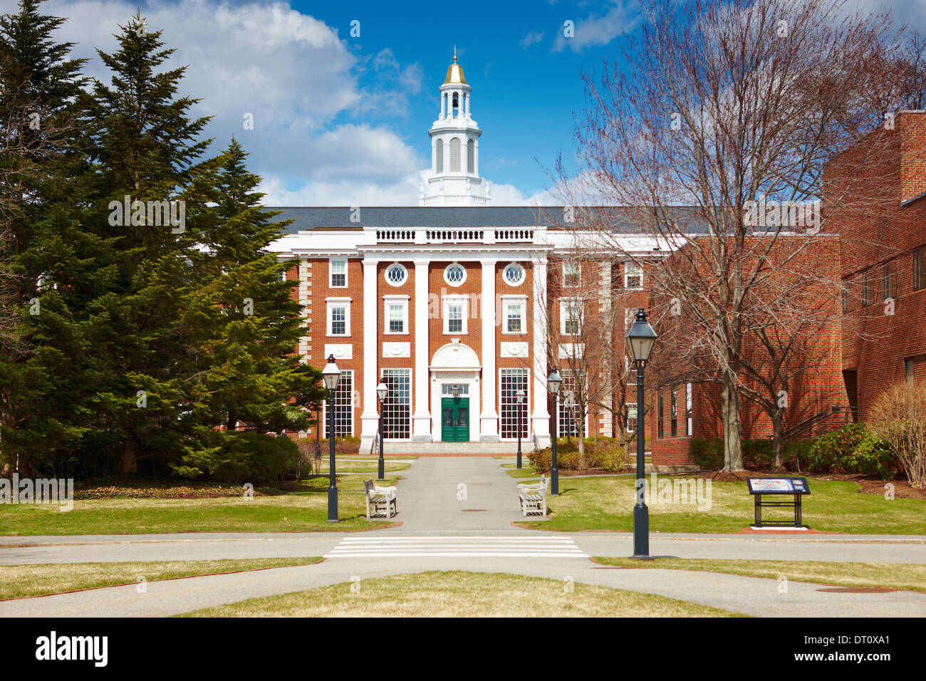 06.04.2011, USA, Harvard University, Bloomberg Stock Photo