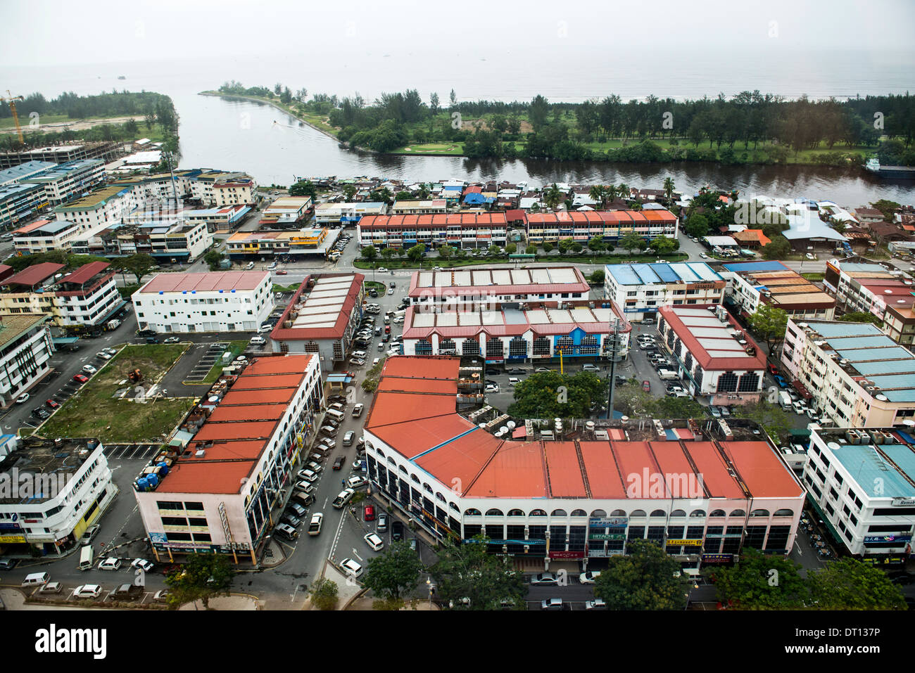 A view of Miri, Sarawak Stock Photo - Alamy