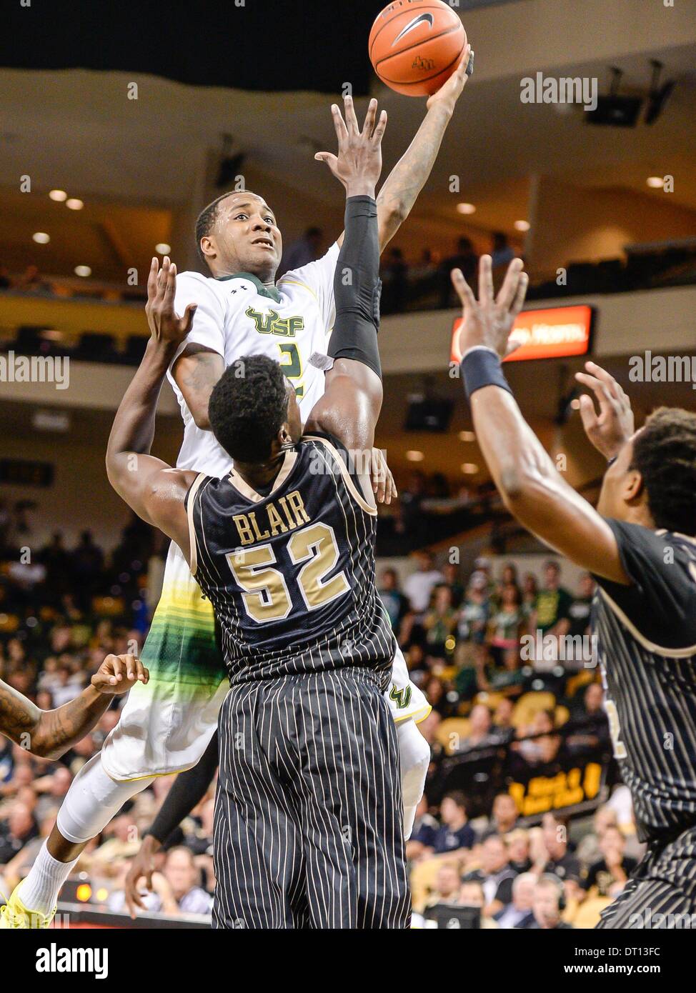 Victor Rudd Orlando, FL, USA. 5th Feb, 2014. S: USF Bulls forward Victor Rudd (2 ...