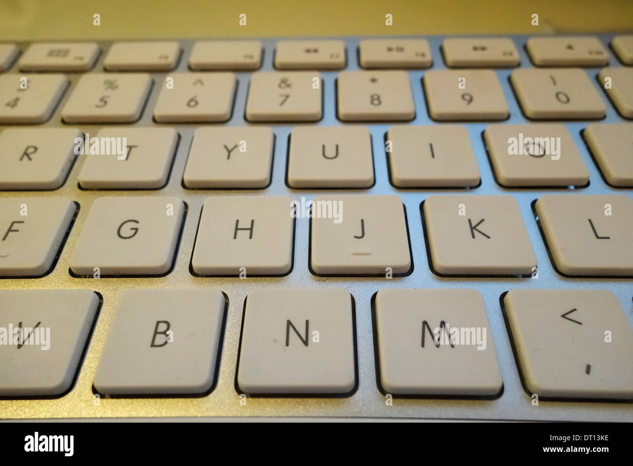 Apple keyboard. Stock Photo