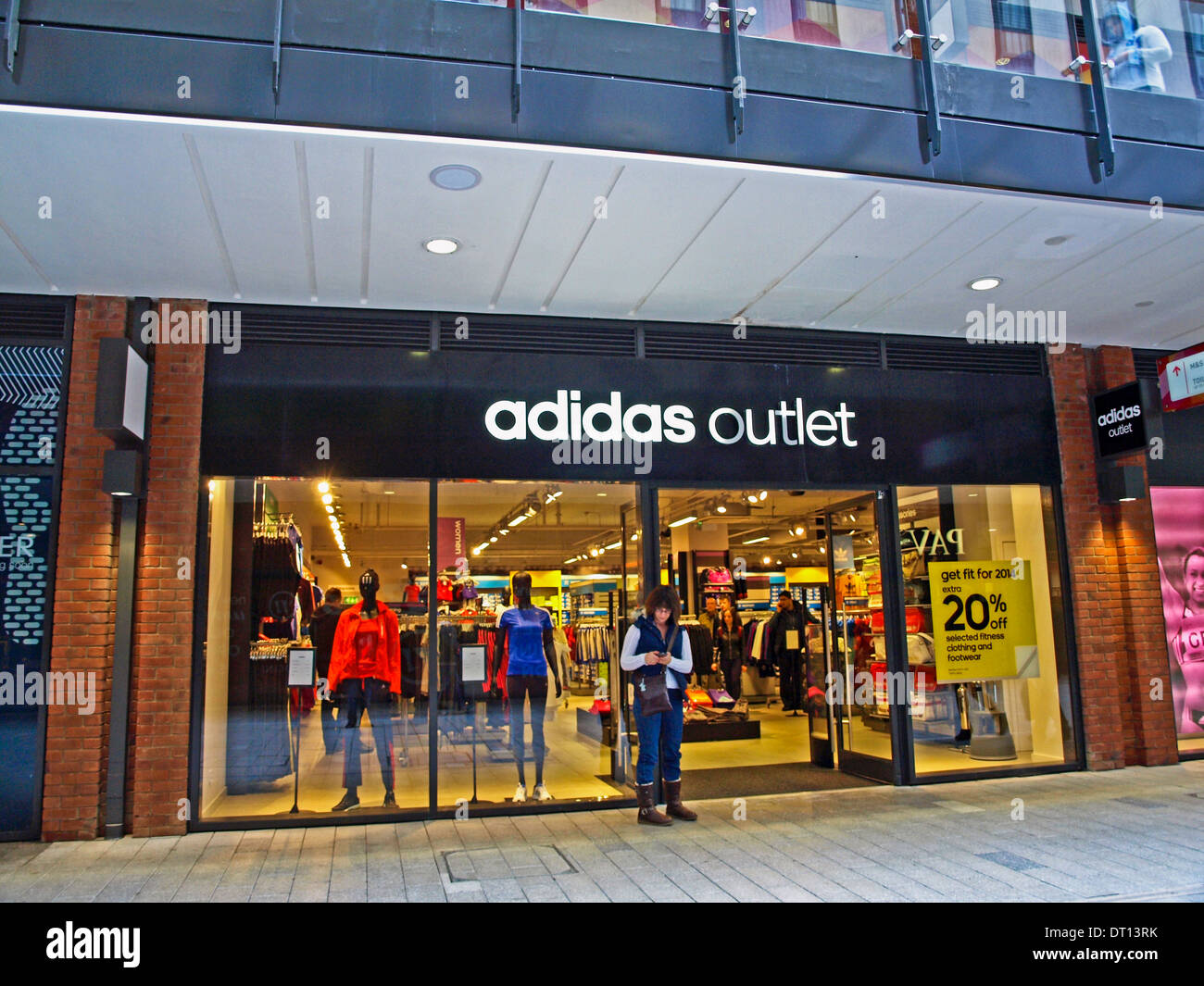 Adidas Outlet at the London Designer 