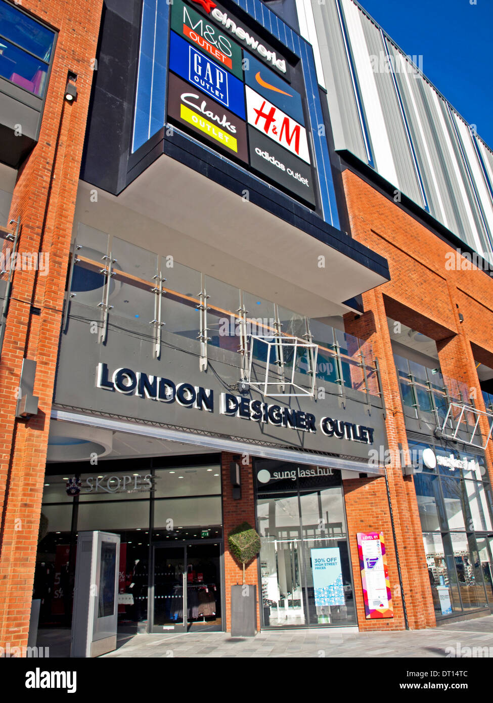 The London Designer Outlet, Wembley, London Borough of Brent, London,  England, United Kingdom Stock Photo - Alamy