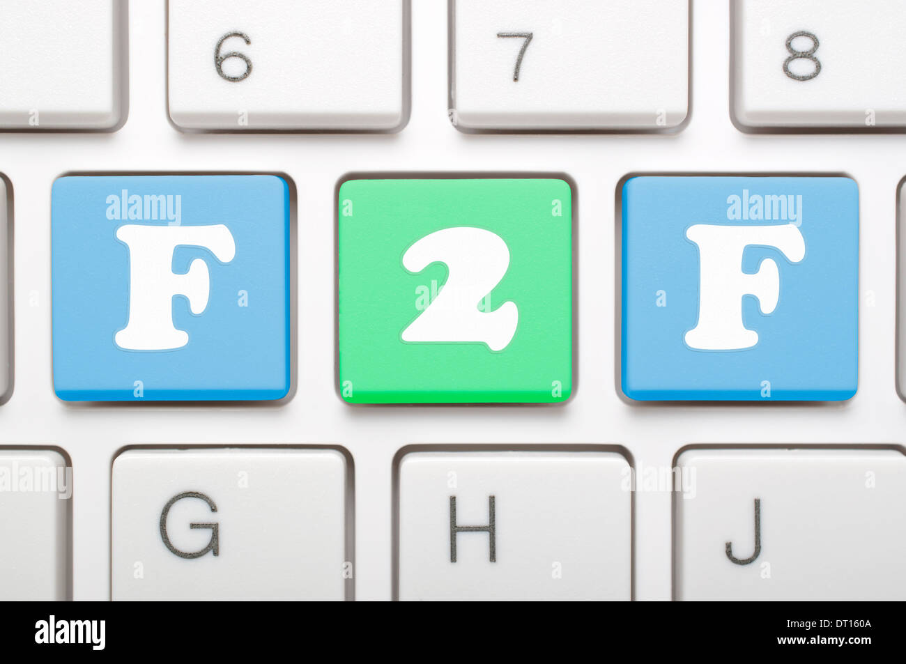 White Keyboard Easy Button Stock Photos & White Keyboard Easy Button