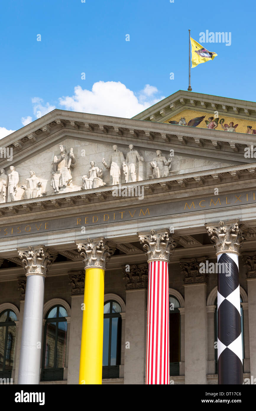 Bavarian State Opera house, Bayerische Staatsoper, in MaxJosephPlatz