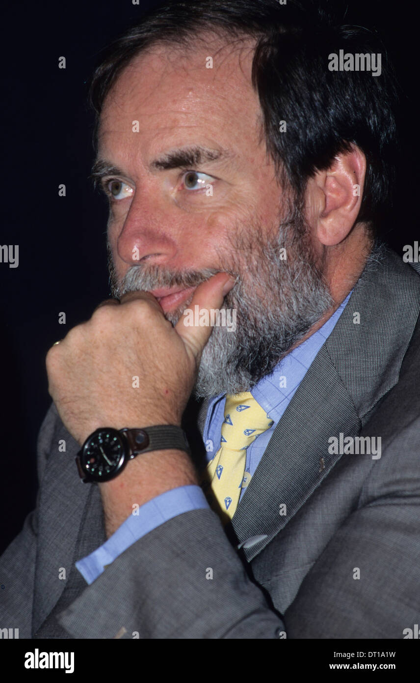 NICKY OPPENHEIMER C. MAN DE BEERS 1998 JOHANNESBURG SOUTH AFRICA PHOTO/JOHN ROBINSON Stock Photo