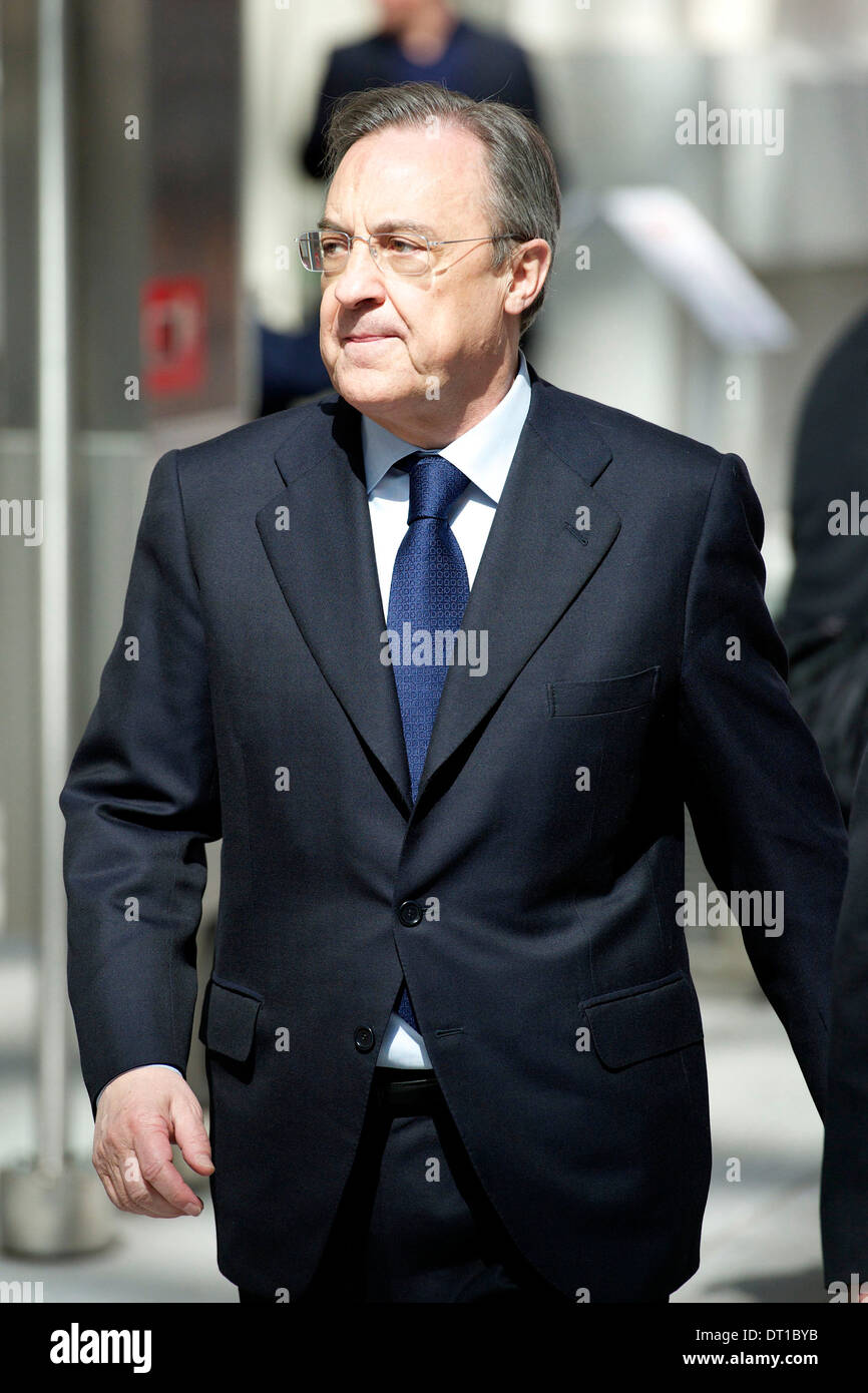 Spanish businessman Florentino Perez (2013/03/18) Stock Photo